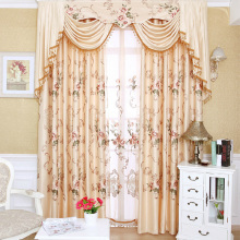 帛驪絲摩 以刺繡藝術(shù)點(diǎn)亮客廳，定制您的高檔布藝窗簾