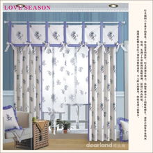 暗香浮動(dòng) 藍(lán)紫色布藝窗簾里的詩意時(shí)光